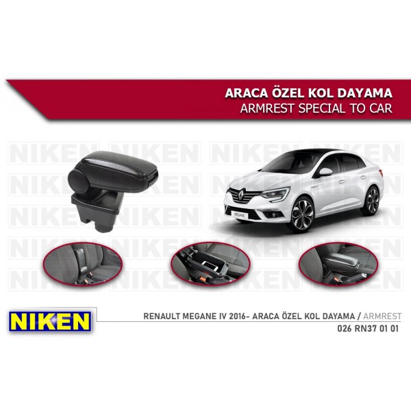  RENAULT MEGANE IV 2016- ARACA ÖZEL KOL DAYAMA - KOLÇAK