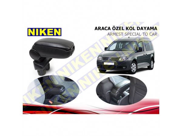  VW CADDY 2003 - ARACA ÖZEL KOL DAYAMA SİYAH Araca Özel Kolçak