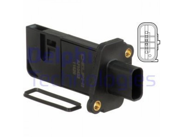 DELPHI AF10432-12B1 MAF SENSÖRÜJUMPER-RELAY-B-MAX-FIESTA-GALAXY-MONDEO-CONNECT-TRANSIT-BOXER-S60-S80-V60-V70-XC60