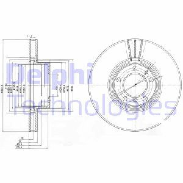 FREN DISKI TEKLI PAKET BMW 530 535 540 11/99-; ON