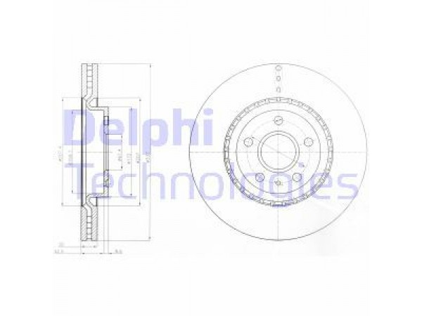 FREN DISKI TEKLI PAKET OPEL INSIGNIA SAAB 9-5 07/08-; ON